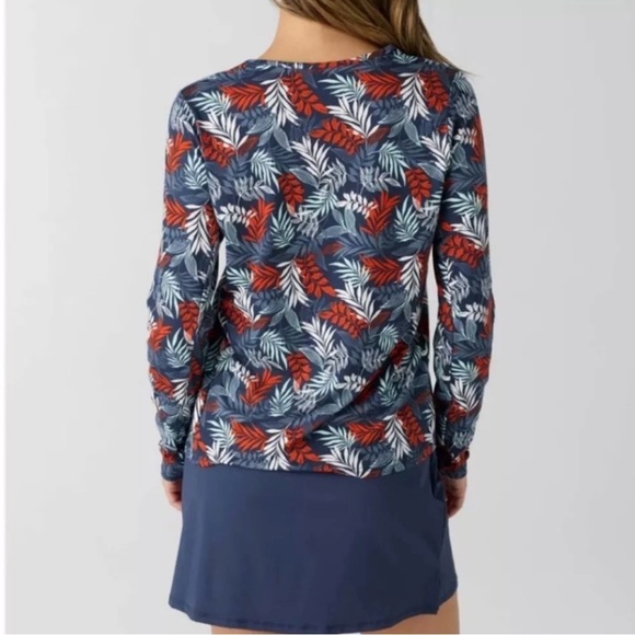 Hang Ten Womens Sunray UPF 50 Size Small Floral Shirt UV Protection - Picture 2 of 9